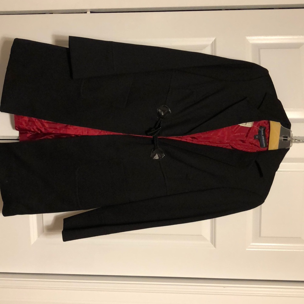 Black dress coat